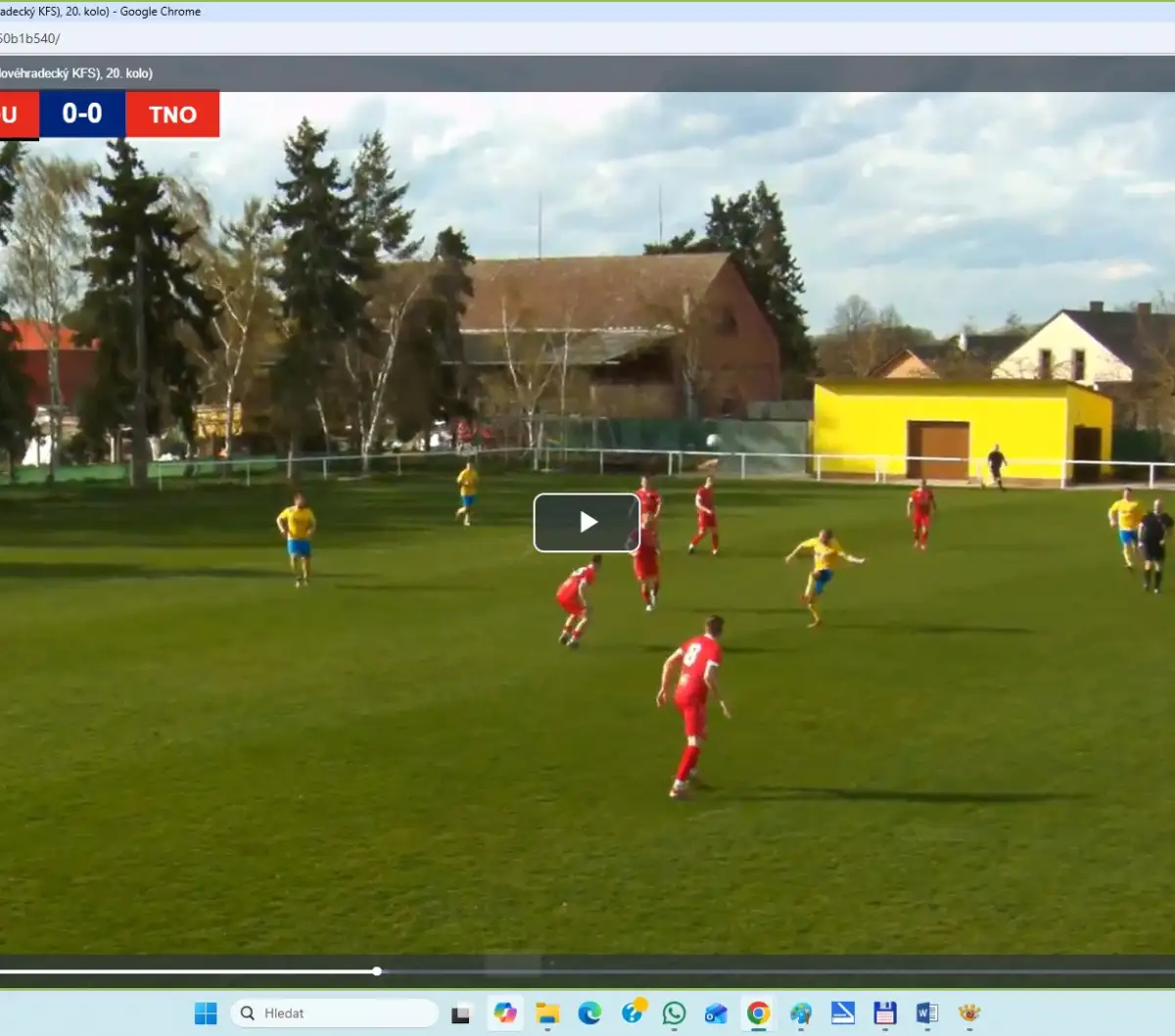 KP - 20. kolo - Porážka v Roudnici