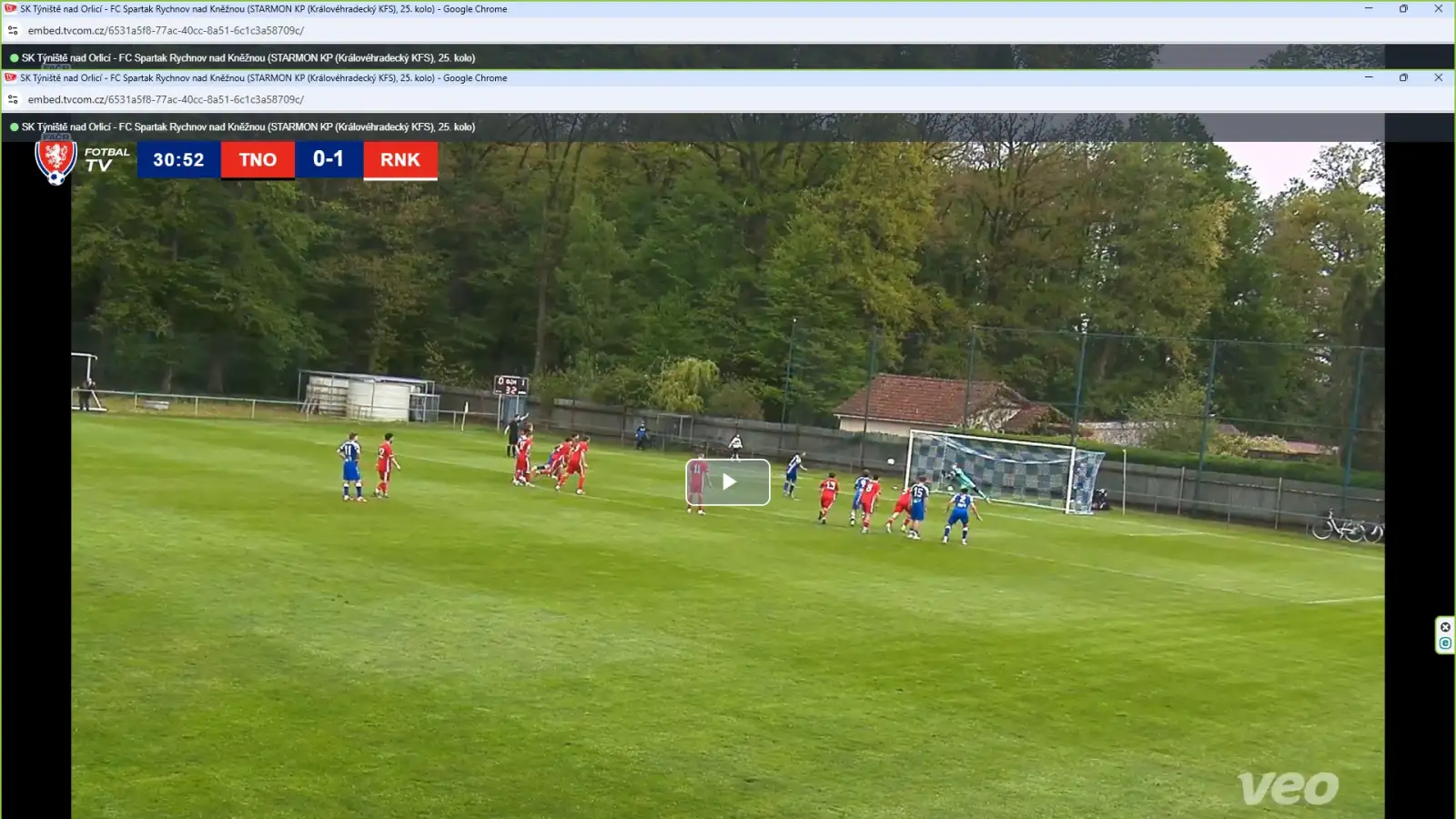 KP - 25. kolo - Výhra v okresním derby